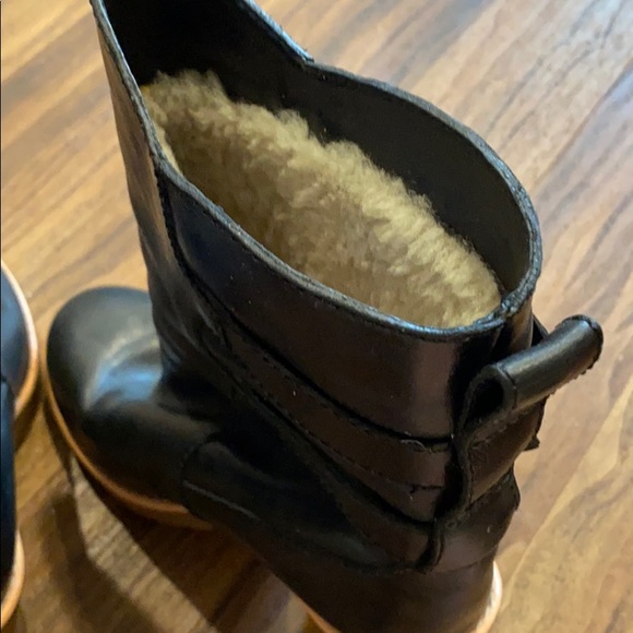 Marc Jacobs Shearling-lined Leather Winter Boots - Picture 3 of 4